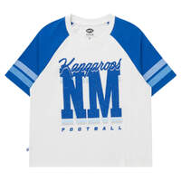 North Melbourne Kangaroos Womens 2-Tone Raglan