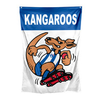 North Melbourne Kangaroos Retro Wall Flag