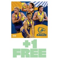 West Coast Eagles 2026 Calendar - Buy One Get One FREE