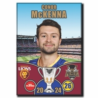 Brisbane Lions 2024 Premiers Magnet - McKENNA