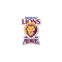 Brisbane Lions 2025 Premiers Logo Pin