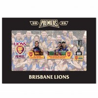 Brisbane Lions 2025 Premiers Boxed Pins Set