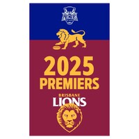 Brisbane Lions 2025 Premiers Supporter Flag