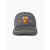 Brisbane Lions 2025 Adults Premiers Grey Cap