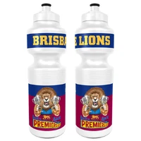 Brisbane Lions 2025 Mark Knight Premiers Drink Bottle