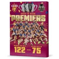 Brisbane Lions 2025 Premiers Canvas Team Photo