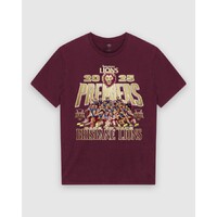 Brisbane Lions 2025 Premiers Podium Tee