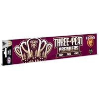 Brisbane Lions 2026 Premiers Bumper Sticker
