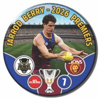 Brisbane Lions 2026 Premiers Badge - BERRY