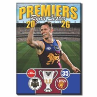 Brisbane Lions 2026 Premiers Magnet - LESTER