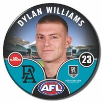 Port Adelaide Power 2025 Player Pin Badge - WILLIAMS