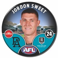 Port Adelaide Power 2025 Player Pin Badge - SWEET