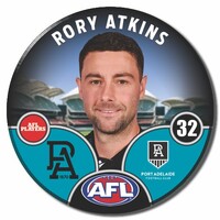 Port Adelaide Power 2025 Player Pin Badge - ATKINS