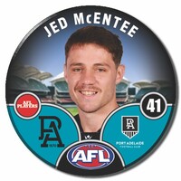 Port Adelaide Power 2025 Player Pin Badge - MCENTEE