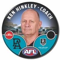 Port Adelaide Power 2025 Coach Pin Badge -HINKLEY