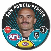Port Adelaide Power 2026 Player Pin Badge - POWELL-PEPPER
