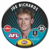 Port Adelaide Power 2026 Player Pin Badge - RICHARDS