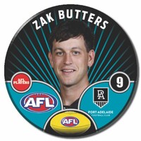 Port Adelaide Power 2026 Player Pin Badge - BUTTERS