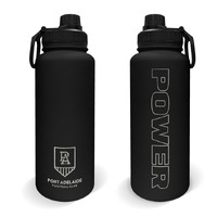 Port Adelaide Power Stainless Steel 960mL Drink Bottle