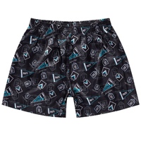 Image of Port Adelaide Power Adults Satin Boxer Shorts