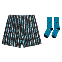 Port Adelaide Power Boxer Shorts & Socks Gift Pack