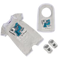 Port Adelaide Power Baby Footy Fan Gift Set
