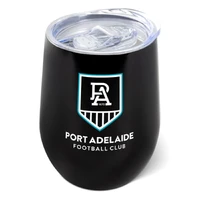 Port Adelaide Power Stainless Steel Travel Tumbler