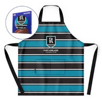 Port Adelaide Power Snagged BBQ Apron