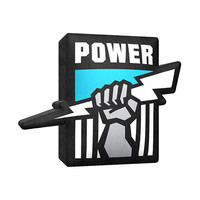 Port Adelaide Power Logo Cushion