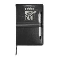 Port Adelaide Power Retro Leather Notebook with Pen