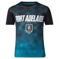 Port Adelaide Power Hex Youths Sublimated Tee