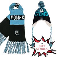 Port Adelaide Power Beanie & Scarf Combo