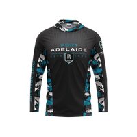 Port Adelaide Power Youths Hooded Fishing Shirt