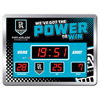 Port Adelaide Power LED Scoreboard Clock