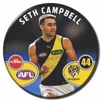 Richmond Tigers 2026 Player Action Badge - CAMPBELL