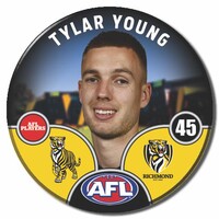 Richmond Tigers 2025 Player Pin Badge - YOUNG