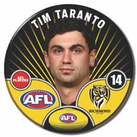 Richmond Tigers 2026 Player Pin Badge - TARANTO