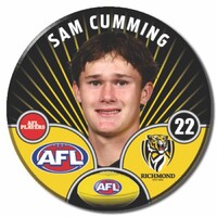 Richmond Tigers 2026 Player Pin Badge - CUMMING