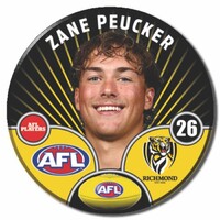 Richmond Tigers 2026 Player Pin Badge - PEUCKER
