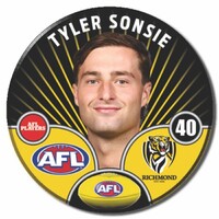 Richmond Tigers 2026 Player Pin Badge - SONSIE
