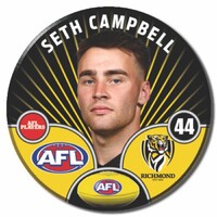 Richmond Tigers 2026 Player Pin Badge - CAMPBELL