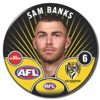 Richmond Tigers 2026 Player Pin Badge - BANKS