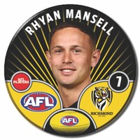 Richmond Tigers 2026 Player Pin Badge - MANSELL