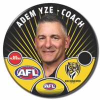Richmond Tigers 2026 Coach Pin Badge - YZE