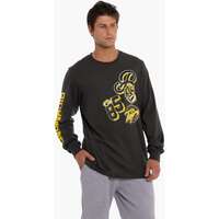 Richmond Tigers Mens Patchwork Long Sleeve Tee