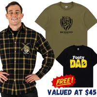 Richmond Tigers Dad Pack - FREE T-Shirt