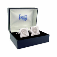 Richmond Tigers Silver Etched Cufflinks