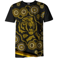 Richmond Tigers Mens Indigenous Tee