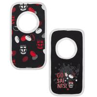 Image of St Kilda Saints Babies Bibs 2 Pack