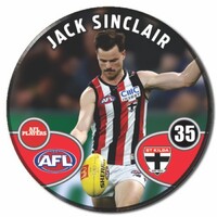 St Kilda Saints 2026 Player Action Badge - SINCLAIR